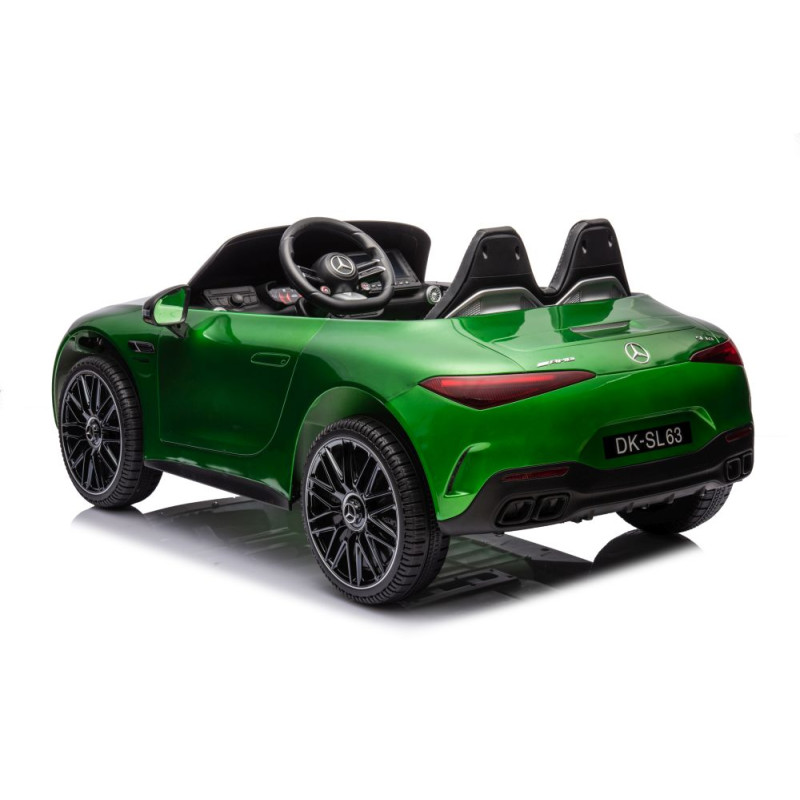 Auto Na Akumulator Mercedes AMG SL63 Zielony Lakierowany