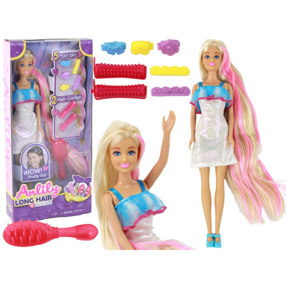 Lalki Anlily Długie Blond Włosy Stylizacja Fryzur Lalki Anlily Długie Blond Włosy Stylizacja Fryzur
