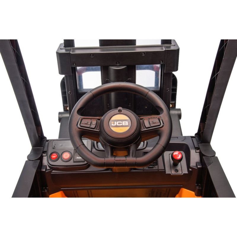Wózek Widłowy Na Akumulator JCB Żółty