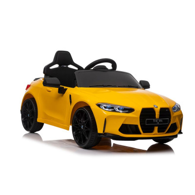 Auto Na Akumulator Bmw M4 Zółte