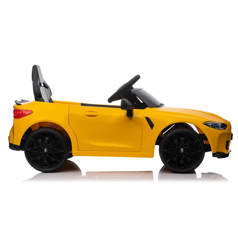 Auto Na Akumulator Bmw M4 Zółte