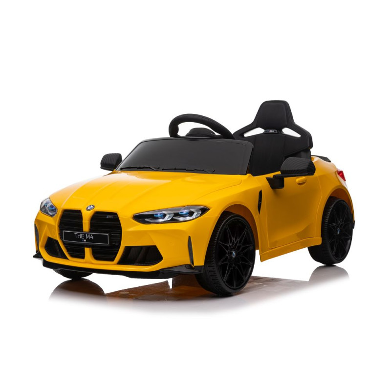 Auto Na Akumulator Bmw M4 Zółte