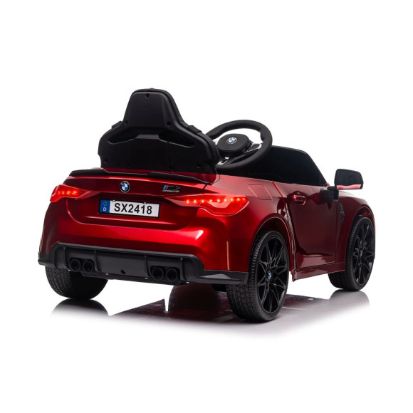 Auto Na Akumulator BMW M4 Czerwone Lakierowane