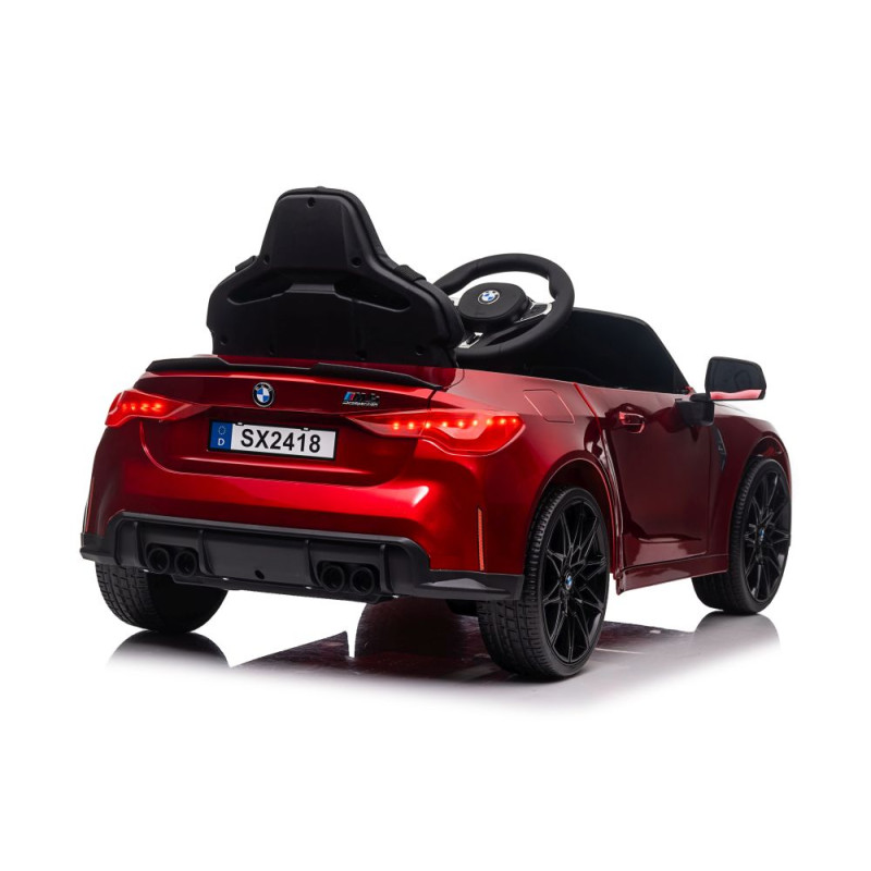 Auto Na Akumulator BMW M4 Czerwone Lakierowane