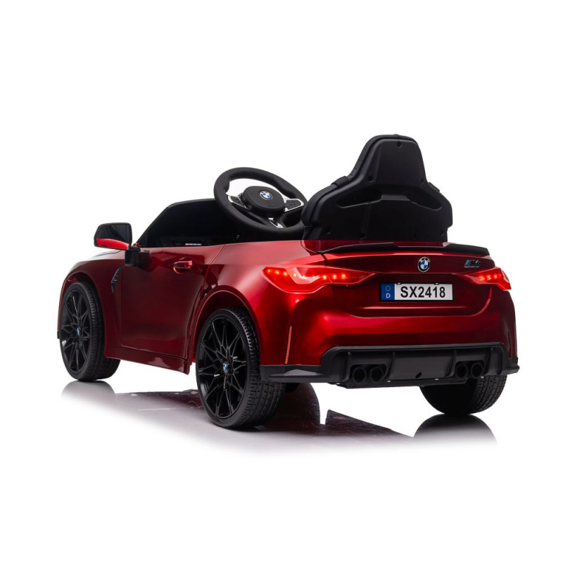Auto Na Akumulator BMW M4 Czerwone Lakierowane