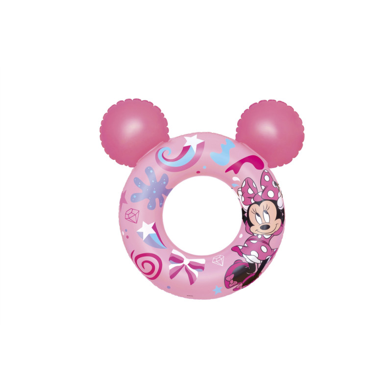 Koło Do Pływania z Uszami Myszka Minnie  74 cm x 76 cm Bestway 9102N