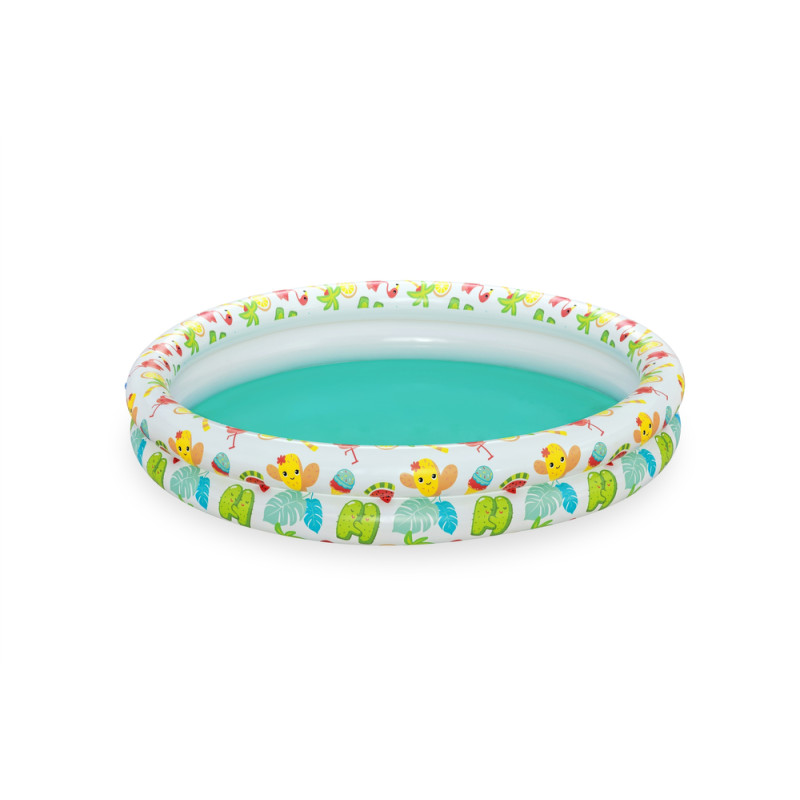 Zestaw Dmuchany Basen 3w1 Piłka Koło 122 x 20 cm Bestway 51124