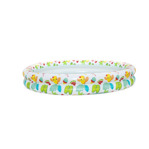 Zestaw Dmuchany Basen 3w1 Piłka Koło 122 x 20 cm Bestway 51124 Zestaw Dmuchany Basen 3w1 Piłka Koło 122 x 20 cm Bestway 51124