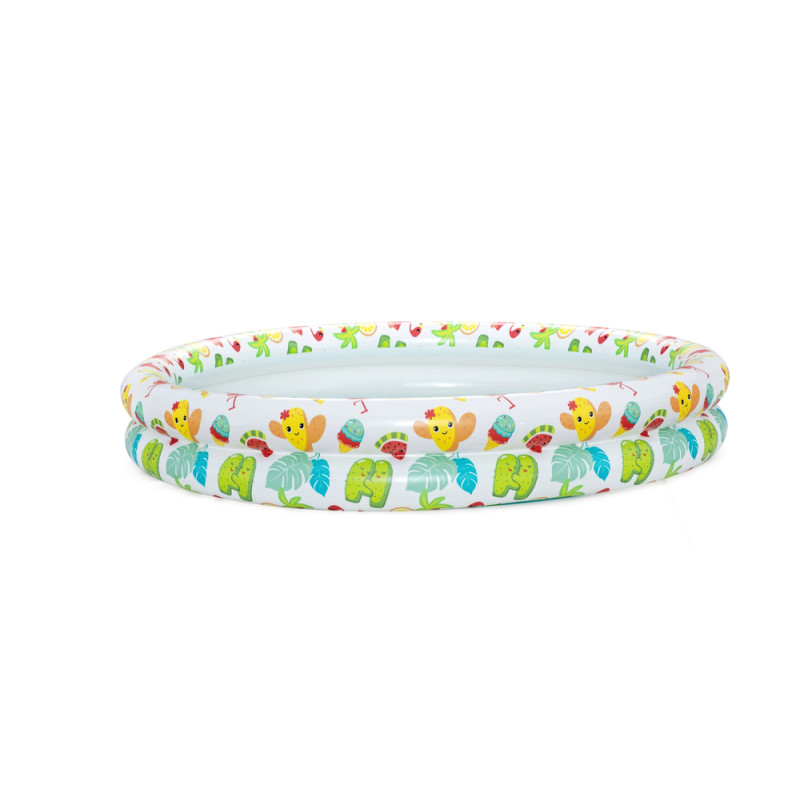 Zestaw Dmuchany Basen 3w1 Piłka Koło 122 x 20 cm Bestway 51124