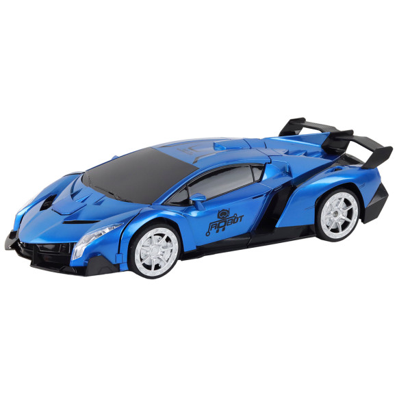 Samochód- Robot Transformacja R/C 1:10 Niebieski Sterowanie Gestami