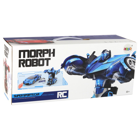 Samochód- Robot Transformacja R/C 1:10 Niebieski Sterowanie Gestami