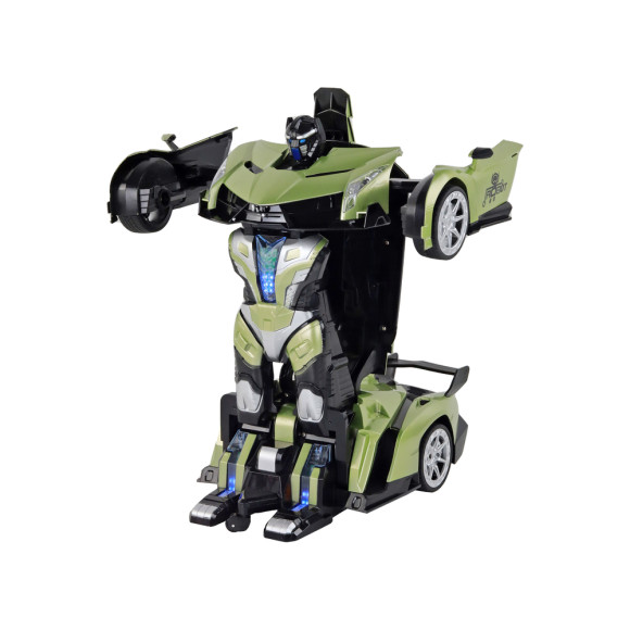 Samochód- Robot Transformacja R/C 1:10 Zielony Sterowanie Gestami