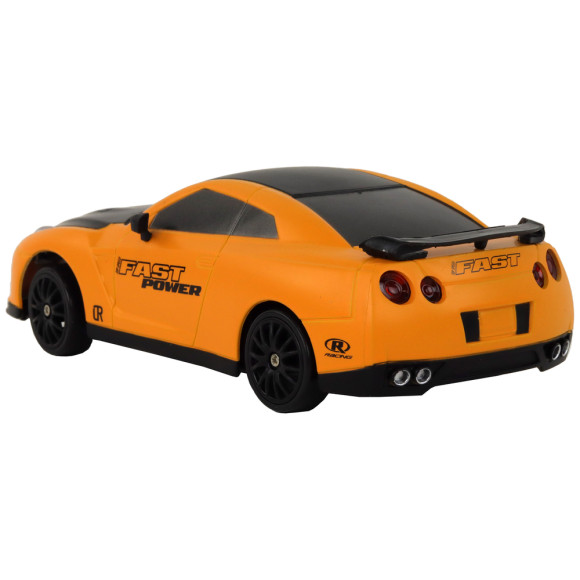 Autko Sportowe Zdalnie Sterowane R/C 1:24 Żółte Wymienne Koła