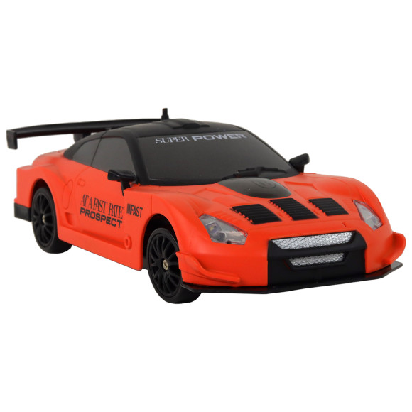 Autko Sportowe Zdalnie Sterowane R/C 1:24 Pomarańczowe Wymienne Koła Autko Sportowe Zdalnie Sterowane R/C 1:24 Pomarańczowe Wymienne Koła