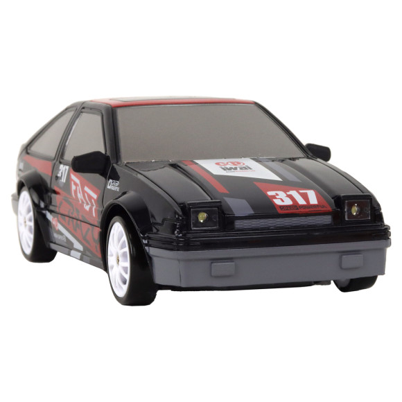 Autko Sportowe Zdalnie Sterowane R/C 1:24 Czarne Wymienne Koła Autko Sportowe Zdalnie Sterowane R/C 1:24 Czarne Wymienne Koła