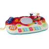 Organki Pianinko Edukacyjne Muzyczne Bębenek Dźwięki Światła
