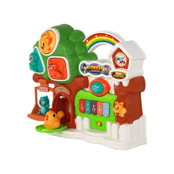 Zestaw Pianinko Koncert Las Zwierzątka Panel Edukacyjny