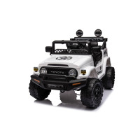 Auto Na Akumulator Toyota FJ Biała 4x4