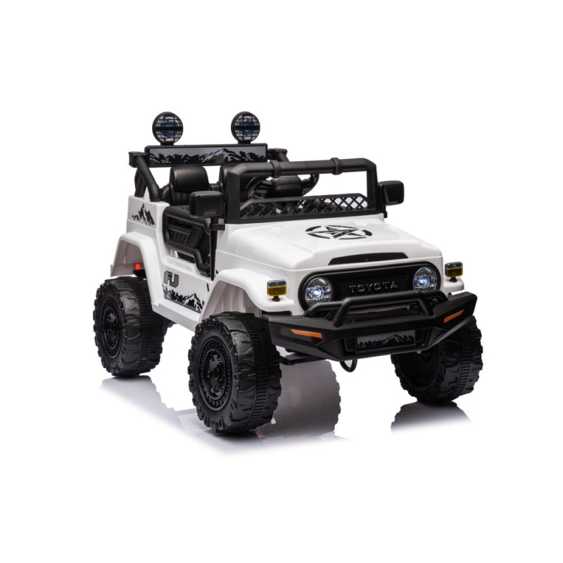 Auto Na Akumulator Toyota FJ Biała 4x4