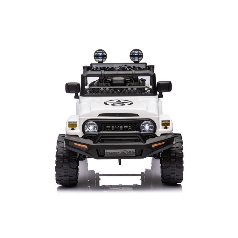 Auto Na Akumulator Toyota FJ Biała 4x4