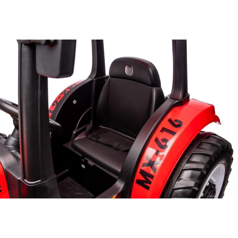 Traktor Na Akumulator A011 24V Czerwony