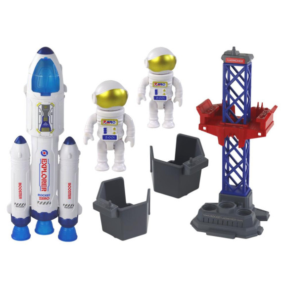 Misja Kosmiczna Rocket Zero Kosmos Rakieta Astronauci Misja Kosmiczna Rocket Zero Kosmos Rakieta Astronauci