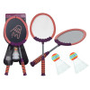 Zestaw 2 Rakietek Do Gry W Badmintona Paletki 2 Lotki Badminton Różowy