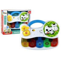 Małe Pianinko Dla Malucha Zwierzątka Światła Dźwięki