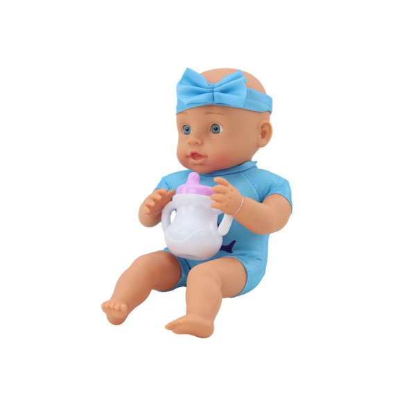 Lalka Bobas Opaska Akcesoria Do Karmienia Niebieska Lalka Bobas Opaska Akcesoria Do Karmienia Niebieska