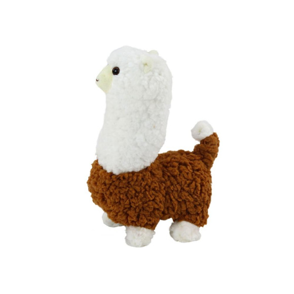 Lama Interaktywne Zwierzątko Alpaka Brązowa Chodzi Gra 23 cm Lama Interaktywne Zwierzątko Alpaka Brązowa Chodzi Gra 23 cm