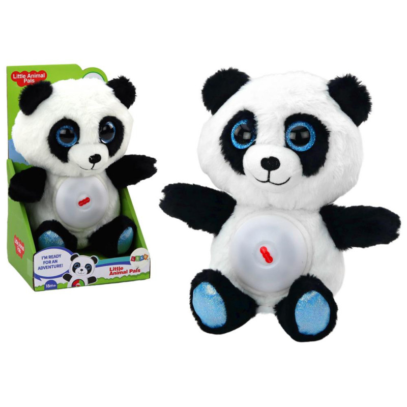 Miś Panda Usypiacz Lampka Kołysanki Przytulanka Maskotka 30 cm