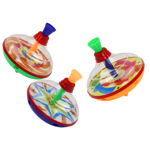 Bączek Dla Dzieci Do Kręcenia Tradycyjny Wirujący 15cm x 14cm 3 Wzory