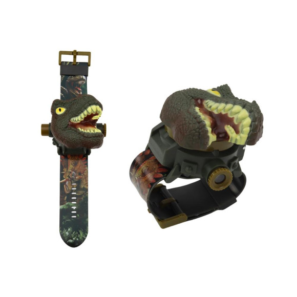 Zegarek Projektor 3D Dinozaur Tyranozaur Rex 22cmx 6,5cm x 4,5cm