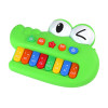 Organki Pianinko Edukacyjne Muzyczne Krokodyl Zielony Dźwięki Światła