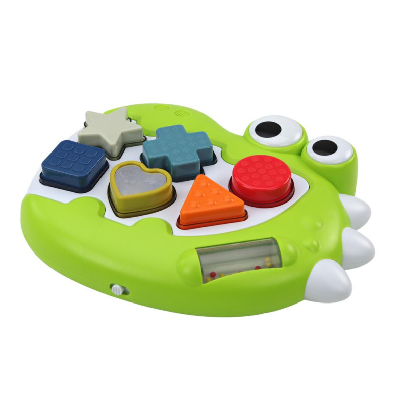 Sorter Dinozaur Sensoryczny Grający Melodie Układanka Dla Najmłodszych