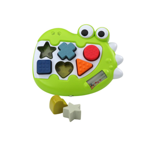 Sorter Dinozaur Sensoryczny Grający Melodie Układanka Dla Najmłodszych