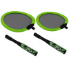 Zestaw 2 Rakietek Do Badmintona Paletki 2 Lotki Badminton Zielony Zestaw 2 Rakietek Do Badmintona Paletki 2 Lotki Badminton Zielony