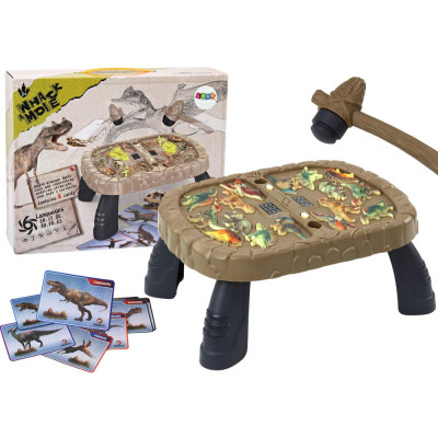 Gra Zręcznościowa Whac-a-mole Dinozaury Stoliczek