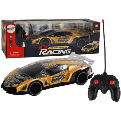 Auto Sportowe Zdalnie Sterowane RC Skala 1:16 Światła Żółte