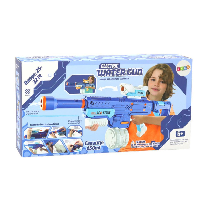 Karabin Akumulatorowy Na Wodę M416 650ml Niebieski