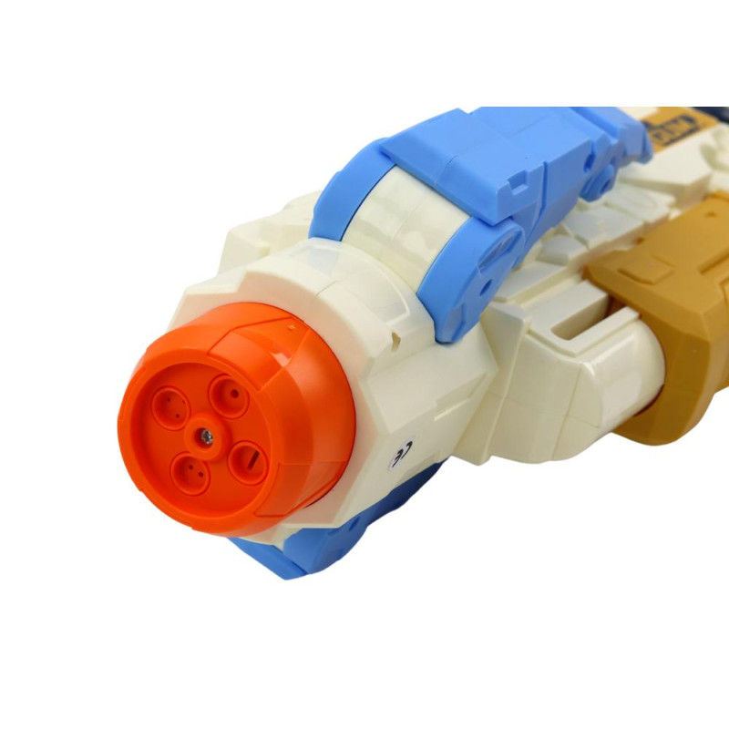 Pistolet Karabin Na Wodę Szary Rozkładane Ramię 1000 ml Zasięg 8m