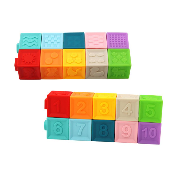 Układanka Edukacyjna Dla Maluchów Klocki Kształty Liczby