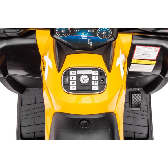 Quad Na Akumulator S615 Żółty 24V