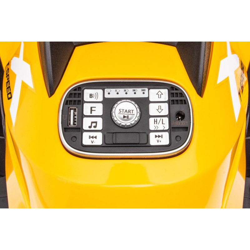 Quad Na Akumulator S615 Żółty 24V