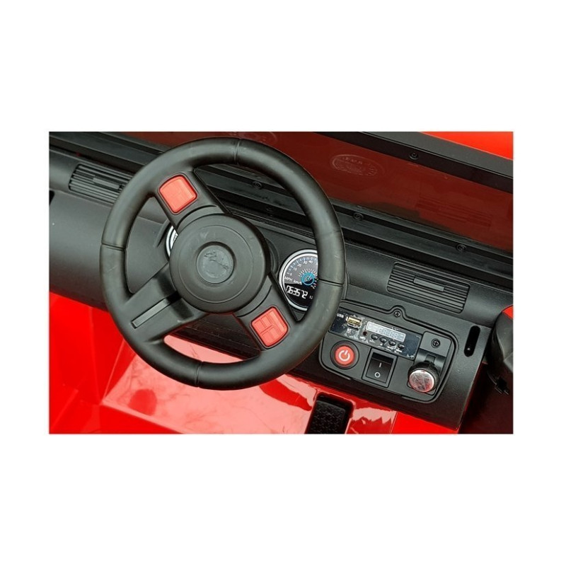 Auto na Akumulator WXE-1688 4x4 Czerwony STRONG