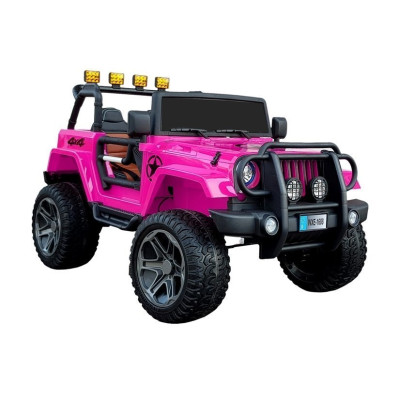 Auto na Akumulator WXE-1688 4x4 Różowy STRONG
