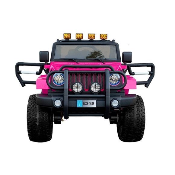 Auto na Akumulator WXE-1688 4x4 Różowy STRONG Auto na Akumulator WXE-1688 4x4 Różowy STRONG