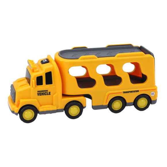 Auto Laweta Lora Pomoc Drogowa Pojazdy Budowlane Żółty Auto Laweta Lora Pomoc Drogowa Pojazdy Budowlane Żółty