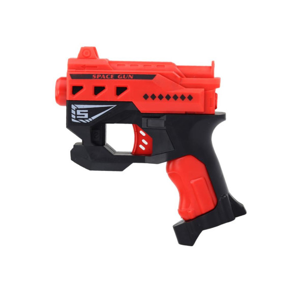 Mini Pistolet Na Strzałki Piankowe Z Przyssawkami Czerwony Mini Pistolet Na Strzałki Piankowe Z Przyssawkami Czerwony