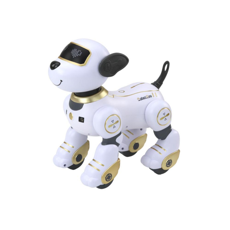 Robot Pies Interaktywny Zdalnie Sterowany Tańczy Wykonuje Polecenia Złoty